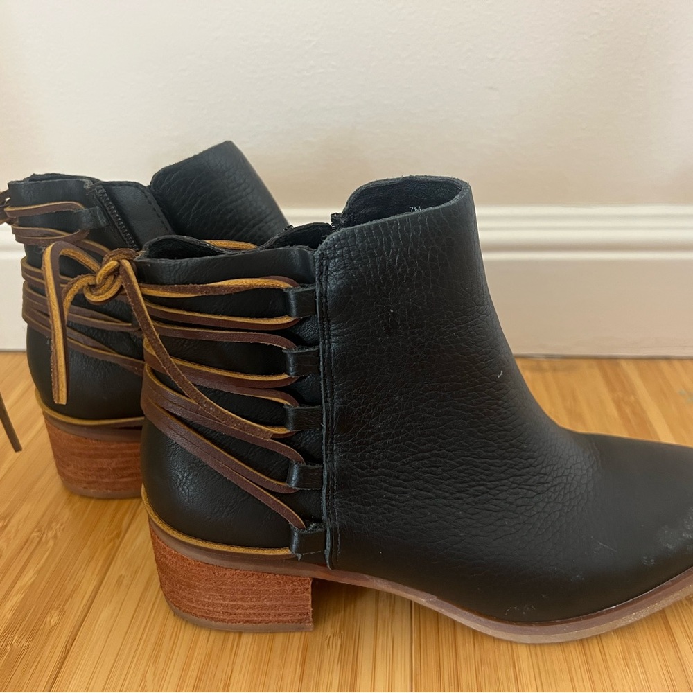 Korks by Kork-Ease Belaya Women’s Leather Boots Black Size 7